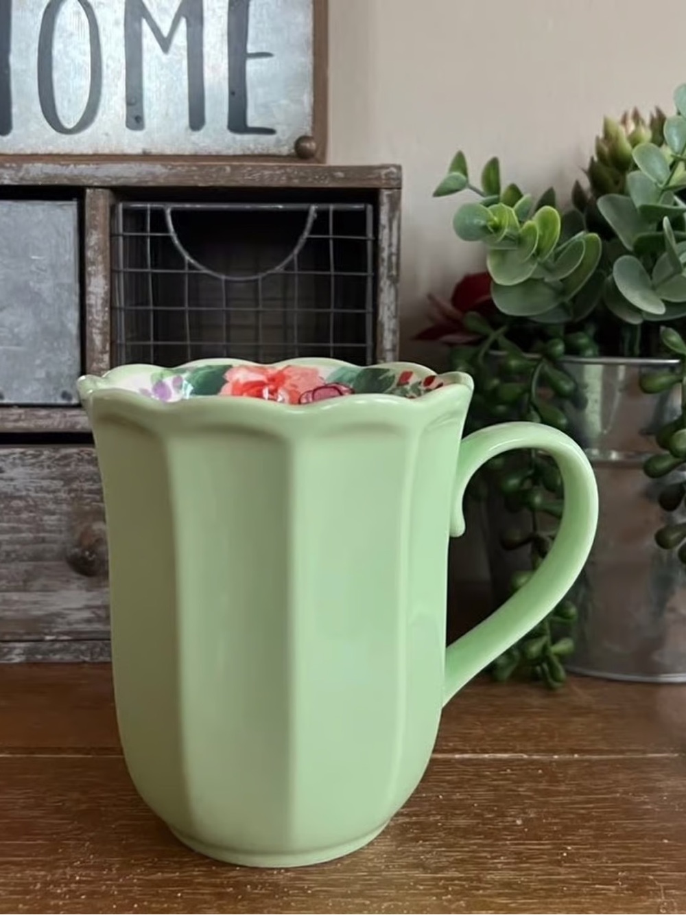 New Pioneer Woman Painted Meadows Ceramic Mug